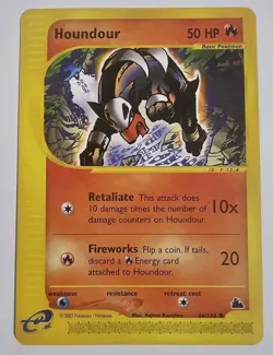 Houndour 66/144 Common Skyridge Pokemon LP / NM - Image 1