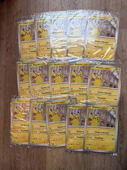20 x Pokemon Pikachu at the Natural History Museum Sealed Jumbo Promo SVP - Image 4