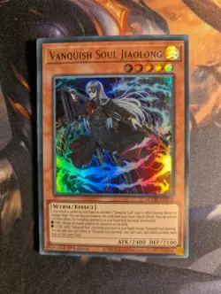 Yu-Gi-Oh! Vanquish Soul Jiaolong AGOV-EN018 Ultra Rare Lightly Played - Image 1