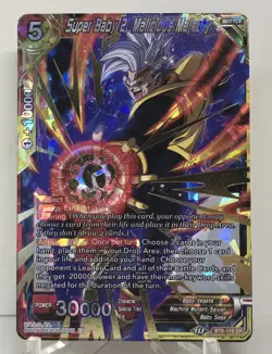 Super Baby 2, Malicious Majesty BT8-115 SR FOIL Dragon Ball Super Card Game NM/M - Image 1