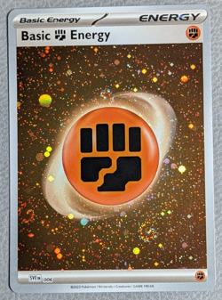 Fighting Energy Holo NM 006 Scarlet & Violet 151 Pokemon Card - Image 1