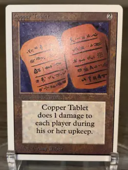 MTG - Magic The Gathering - Copper Tablet - Unlimited EX (B) - Image 2