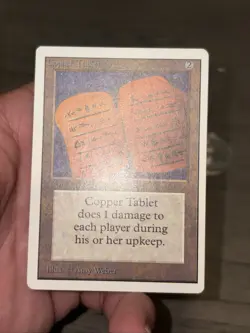 MTG - Magic The Gathering - Copper Tablet - Unlimited EX (B) - Image 5
