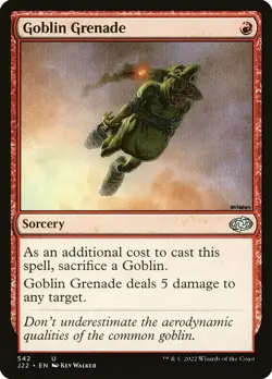 [MTG] Goblin Grenade (542) (J22) NM - Image 1
