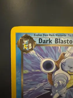 Dark Blastoise Pokemon Team Rocket #20 2000 - Image 2