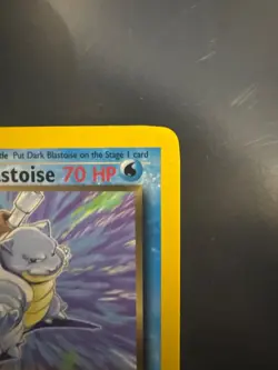 Dark Blastoise Pokemon Team Rocket #20 2000 - Image 3