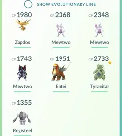Pokemon Go PTC Acc, Guaranteed Lucky Armor Mewtwo - Image 2