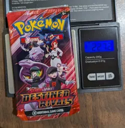 Destined Rivals Booster Pack - Heavy 22.72g - Pokemon Scarlet & Violet - Rocket - Image 1