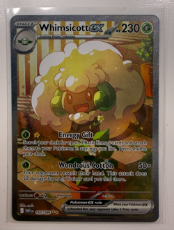 Pokemon Whimsicott ex 165/086 Special Illustration Rare Holo NM White Flare - Image 1