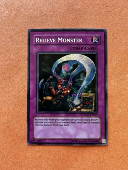 Yugioh Relieve Monster Retro Pack RP01-EN093 Trap Holo Konami - Image 2