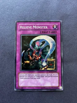Yugioh Konami Relieve Monster RP01-EN093 Rare Foil Trap Reprint English - Image 1