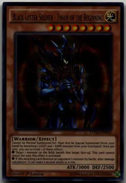 Black Luster Soldier - Envoy of the Beginning Ultra Rare Duelist Saga DUSA-EN053 - Image 1