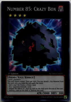 Number 85: Crazy Box Super Rare Number Hunters NUMH-EN033 LP - Image 1
