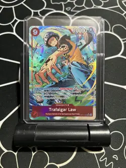 One Piece CCG Trafalgar Law OP14-009 Alt Art SR - English - - Image 1