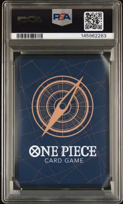 2023 ONE PIECE JPN OP04-KINGDOMS OF INTRIGUE MANGA ALTERNATE ART SABO PSA 10 - Image 2