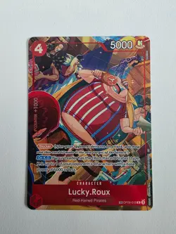 One Piece Card Game Lucky.Roux OP09-015 TR Rare - Image 1