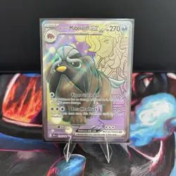 Pokemon Card Arvens Mabosstiff EX 218/182 Destined Rivals Rare Near Mint - Image 1