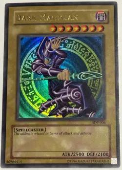 Yu-Gi-Oh DARK MAGICIAN Ultra Rare Holo Card SDY-006 - Image 1