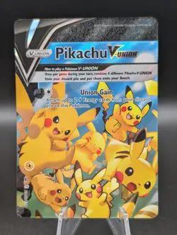 Pikachu V-Union [Set of 4] SWSH141 Sword & Shield Promo Cards - Image 1