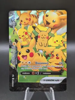 Pikachu V-Union [Set of 4] SWSH141 Sword & Shield Promo Cards - Image 3