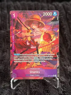 Shanks OP13-065 Alt Art - One Piece Card Game - Carrying on his Will (OP13) - Image 1