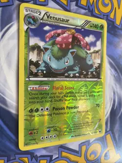 Venusaur 3/108 Reverse Holo MP - Dark Explorers Rare Pokemon Card BW Black White - Image 2