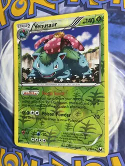 Venusaur 3/108 Reverse Holo MP - Dark Explorers Rare Pokemon Card BW Black White - Image 3