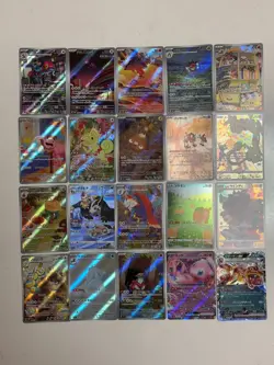 AR bulk lot & Set of Charizard Mew Japanese Pokemon 20 Cards sale original #1 - Image 1