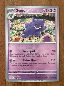 Pokemon TCG Gengar 094/165 SV 151 Reverse Holo NM Card - Image 1