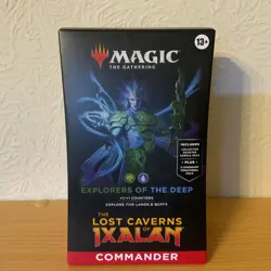 MTG Lost Caverns of Ixalan: Explorers of the Deep Commander Deck (Sealed) - Image 1