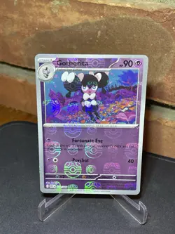 Gothorita (Master Ball Pattern) 042/086 Sv11w: White Flare Holo Pokemon Card - Image 2