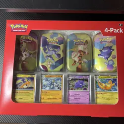 Pokemon TCG: Scarlet & Violet 151 - Sam’s Club Mini Tin Set of 4 Factory Sealed - Image 1