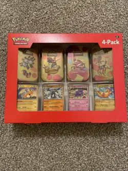 Pokemon TCG: Scarlet & Violet 151 - Sam’s Club Mini Tin Set of 4 Factory Sealed - Image 1