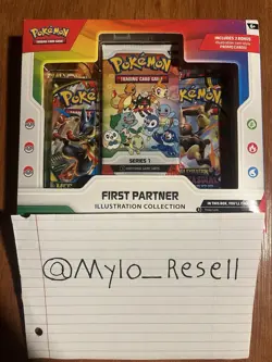 Pokemon: TCG First Partner Illustration Collection Series 1 Sealed Box - Image 3