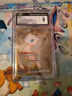 Mew ex Gold Metal NM 205/165 Scarlet & Violet 151 Pokemon Card - Image 1