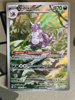 Pokemon TCG Erika's Invitation SIR & Nidoking IR - S&V 151 set - Near Mint+ - Image 3