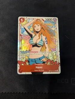One Piece Nami TR OP06 ST01-007 Wings of the Captain Treasure Rare - Image 1