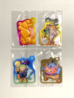 Nami, Zoro, Jinbe - Set of 4 - One Piece Gummy Original Placard - Image 1