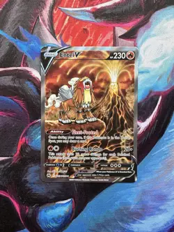 Pokemon TCG Entei v Crown Zenith: Galarian Gallery GG36/GG70 Holo Ultra Rare NM - Image 1