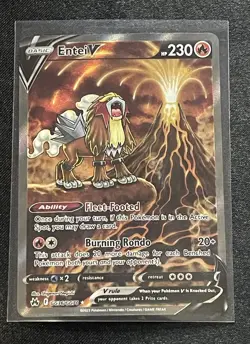 Entei v Crown Zenith Galarian Gallery Holo Ultra Rare Pokemon TCG GG36/GG70 NM - Image 1