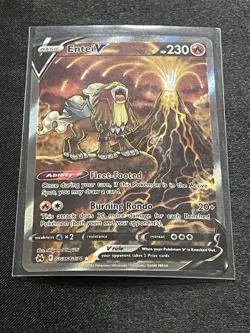 Entei v Crown Zenith Galarian Gallery Holo Ultra Rare Pokemon TCG GG36/GG70 NM - Image 2