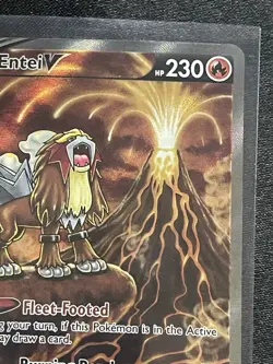 Entei v Crown Zenith Galarian Gallery Holo Ultra Rare Pokemon TCG GG36/GG70 NM - Image 4
