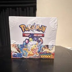 Pokemon TCG Scarlet & Violet Surging Sparks Booster Box Pikachu 2024 English - Image 1
