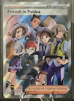 Friends in Paldea Prismatic Evolutions Holo Ultra Rare Card 137/131 - Image 1