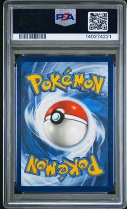 PSA 9 MINT Mimikyu 075/SVP Black Star PROMO Paldean Fates ETB Pokemon Card - Image 2