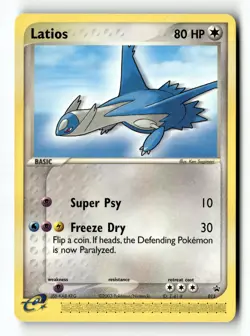 Pokemon Card Latios - Latios & Latias DVD Release) LP Nintendo Promos Promo 015 - Image 1