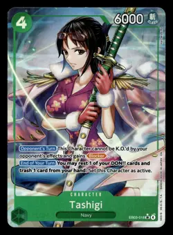 Tashigi (Alternate Art) - Extra Booster: One Piece Heroines Edition (EB-03) - Image 1