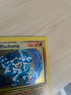 Machamp - 1st Edition (Base Set Shadowless) 008/102 Deck Exclusives Holo-MP - Image 4