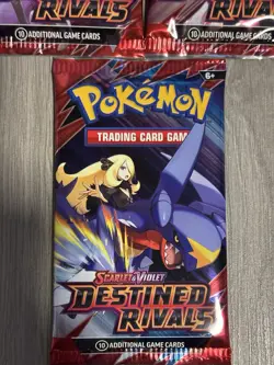 Pokemon TCG Destined Rivals Booster Pack x 3 - New & Sealed - Image 2