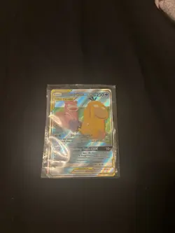 NM! Slowpoke & Psyduck GX (218/236) Unified Minds Tag Team Alt Art Pokemon Card! - Image 1